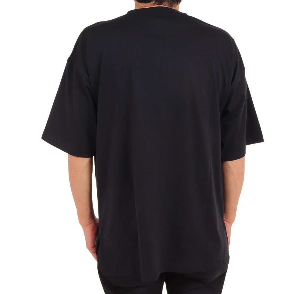 ライズ（RYZ）（メンズ）半袖Tシャツ メンズ TYPO  RZ10CD23SS0008 BLK