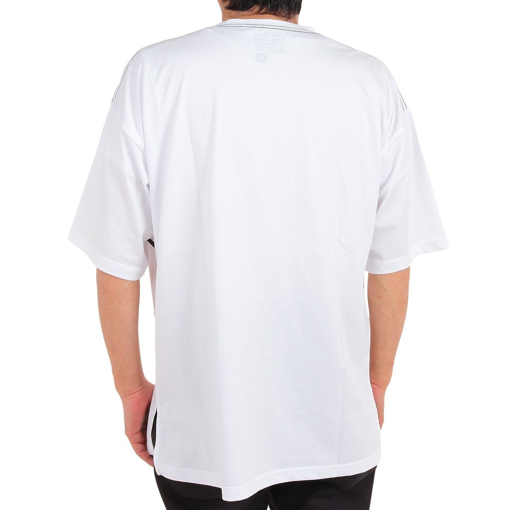 ライズ（RYZ）（メンズ）半袖Tシャツ メンズ TYPO RZ10CD23SS0008 WHT
