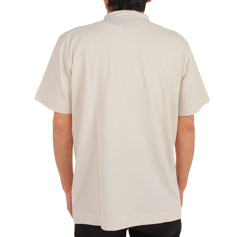 ライズ（RYZ）（メンズ）半袖Tシャツ メンズ PQ ハーフジップ RZ10CD23SS0009 OWHT