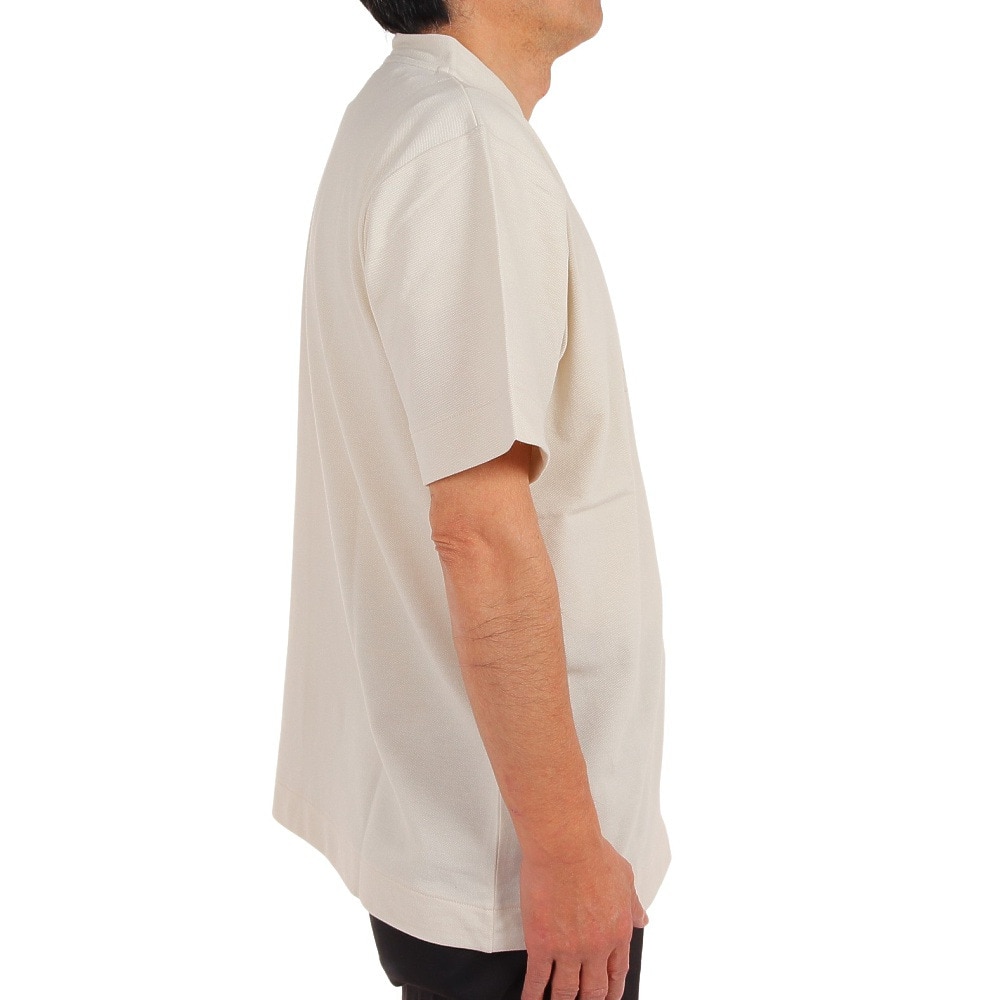 ライズ（RYZ）（メンズ）半袖Tシャツ メンズ PQ ハーフジップ RZ10CD23SS0009 OWHT