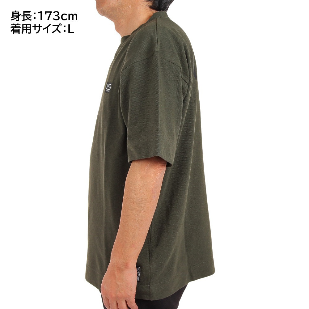 ライズ（RYZ）（メンズ）半袖Tシャツ メンズ PQ OG  RZ10CD23SS0010 KHK