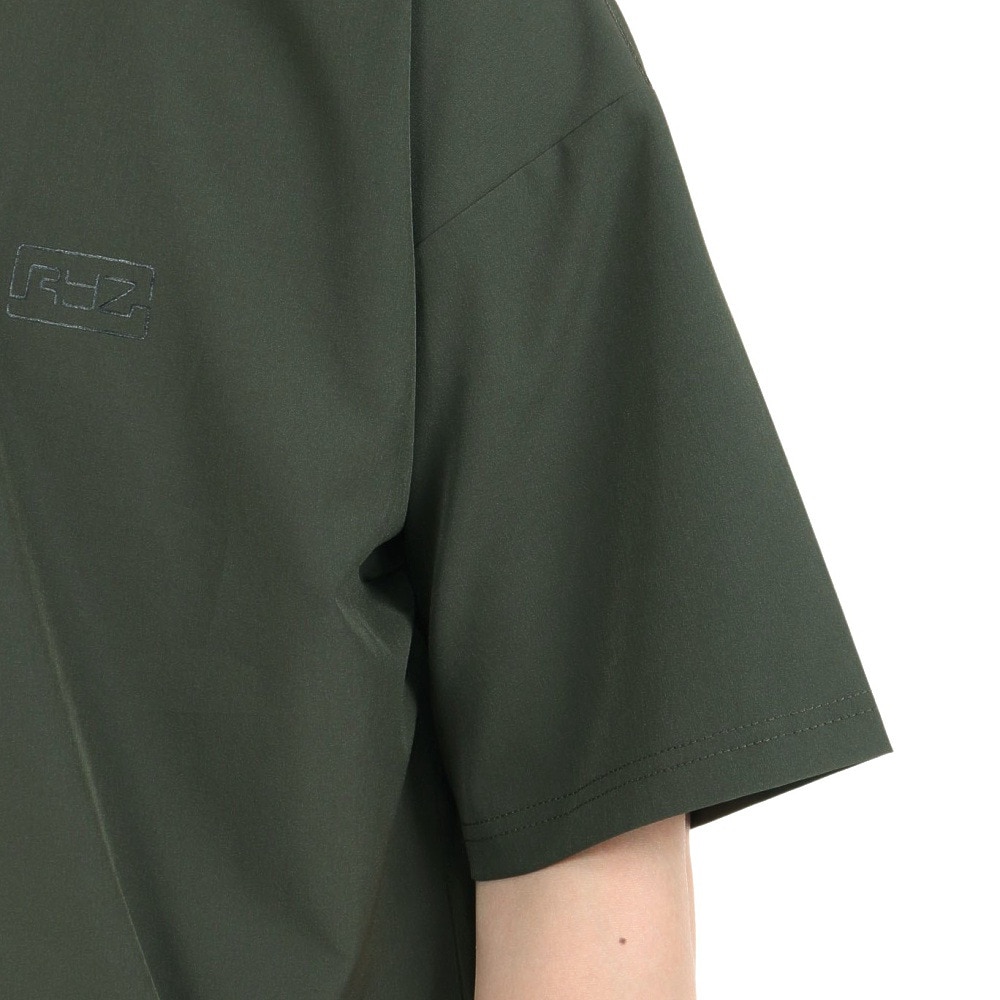 ライズ（RYZ）（メンズ）半袖Tシャツ メンズ MFX HENLEY RZ10EG23SS0020 KHK