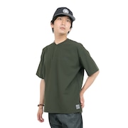 (メンズ)半袖Tシャツ メンズ MFX HENLEY RZ10EG23SS0020 KHK