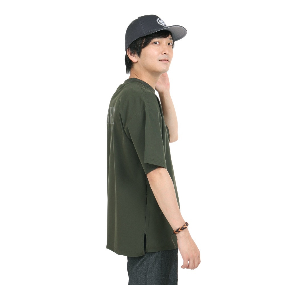 ライズ（RYZ）（メンズ）半袖Tシャツ メンズ MFX ポケット RZ10EG23SS0021 KHK