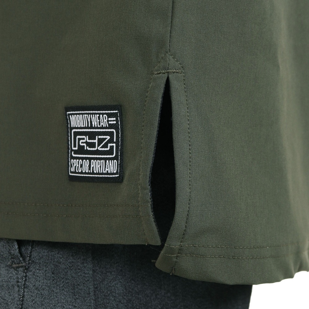 ライズ（RYZ）（メンズ）半袖Tシャツ メンズ MFX ポケット RZ10EG23SS0021 KHK