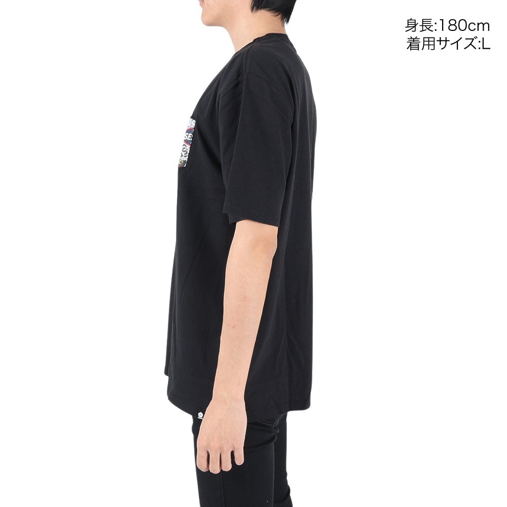 セッションズ（SESSIONS）（メンズ）半袖シャツ メンズ POCKET STAR 237188 BLK