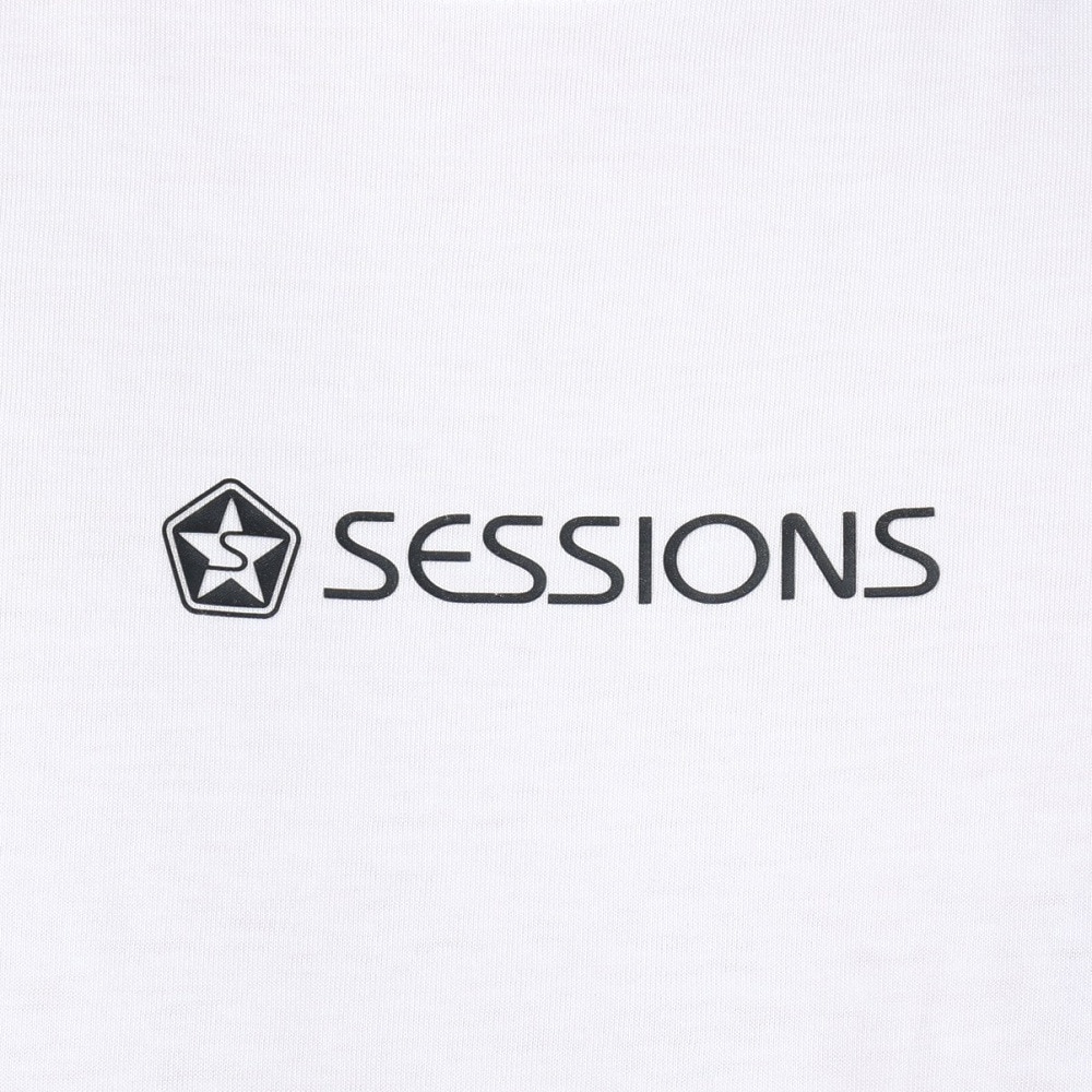 セッションズ（SESSIONS）（メンズ）半袖シャツ メンズ ロゴ 237189 WHT