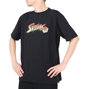 (メンズ)半袖シャツ メンズ FIGHTING ロゴ 237190 BLK