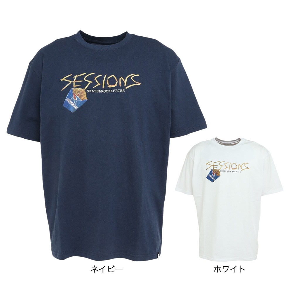 セッションズ（SESSIONS）（メンズ）半袖シャツ メンズ FRENCH FRIES  237191 NVY