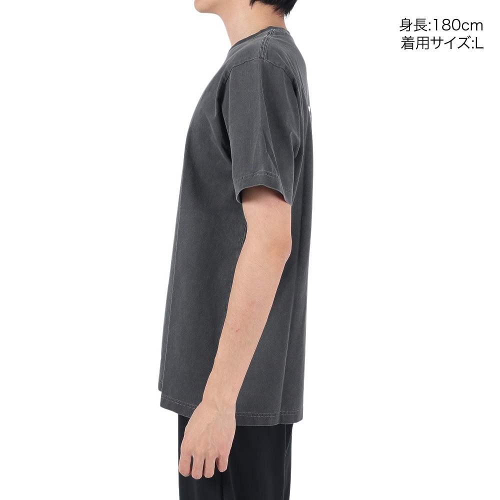 クイックシルバー（Quiksilver）（メンズ）クイック ラインボックス 半袖Tシャツ 23SUQST232006BLK