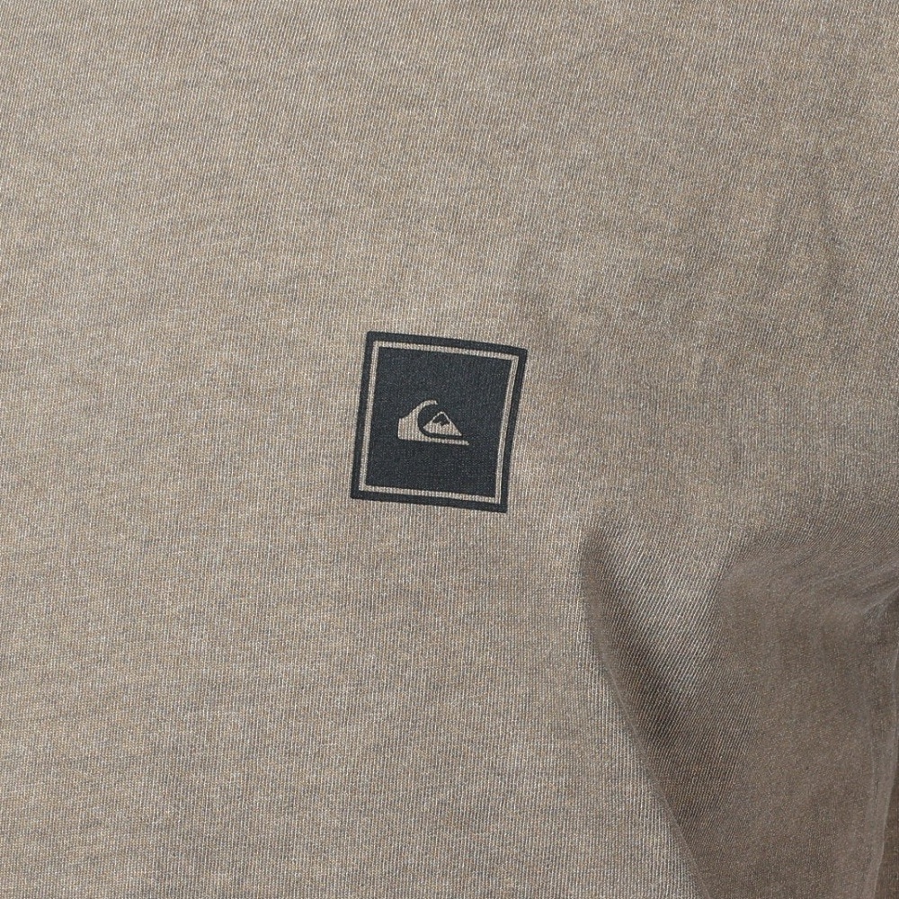 クイックシルバー（Quiksilver）（メンズ）クイック ラインボックス 半袖Tシャツ 23SUQST232006BRN