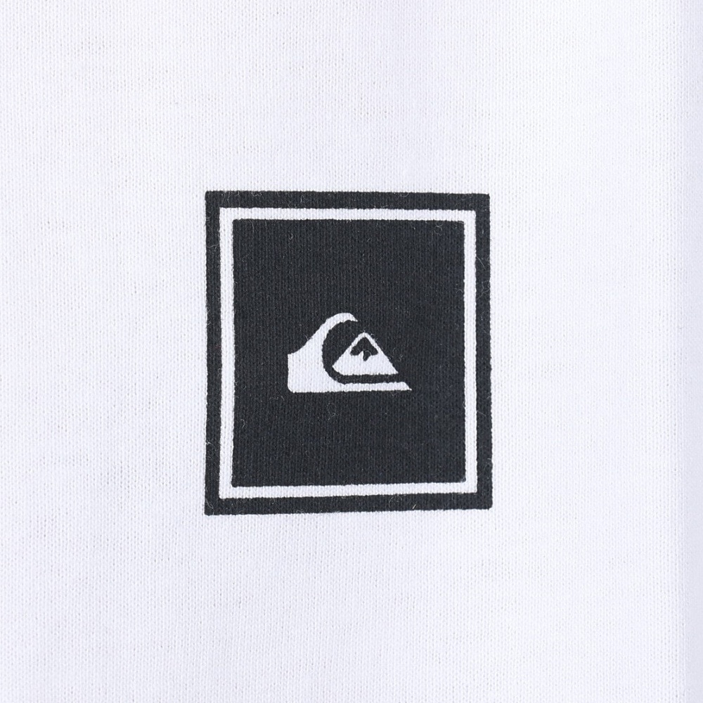 クイックシルバー（Quiksilver）（メンズ）クイック ラインボックス 半袖Tシャツ 23SUQST232006WHT