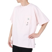 クイックシルバー（Quiksilver）（メンズ）オリジナル ポケット 半袖Tシャツ 23SUQST232014PNK