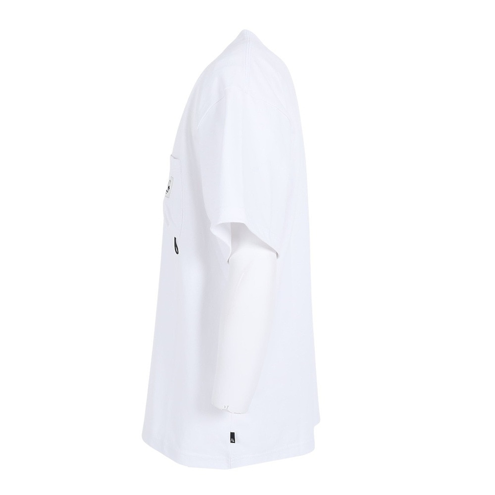 クイックシルバー（Quiksilver）（メンズ）オリジナル ポケット 半袖Tシャツ 23SUQST232014WHT