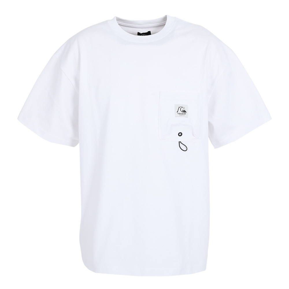 クイックシルバー（Quiksilver）（メンズ）オリジナル ポケット 半袖Tシャツ 23SUQST232014WHT