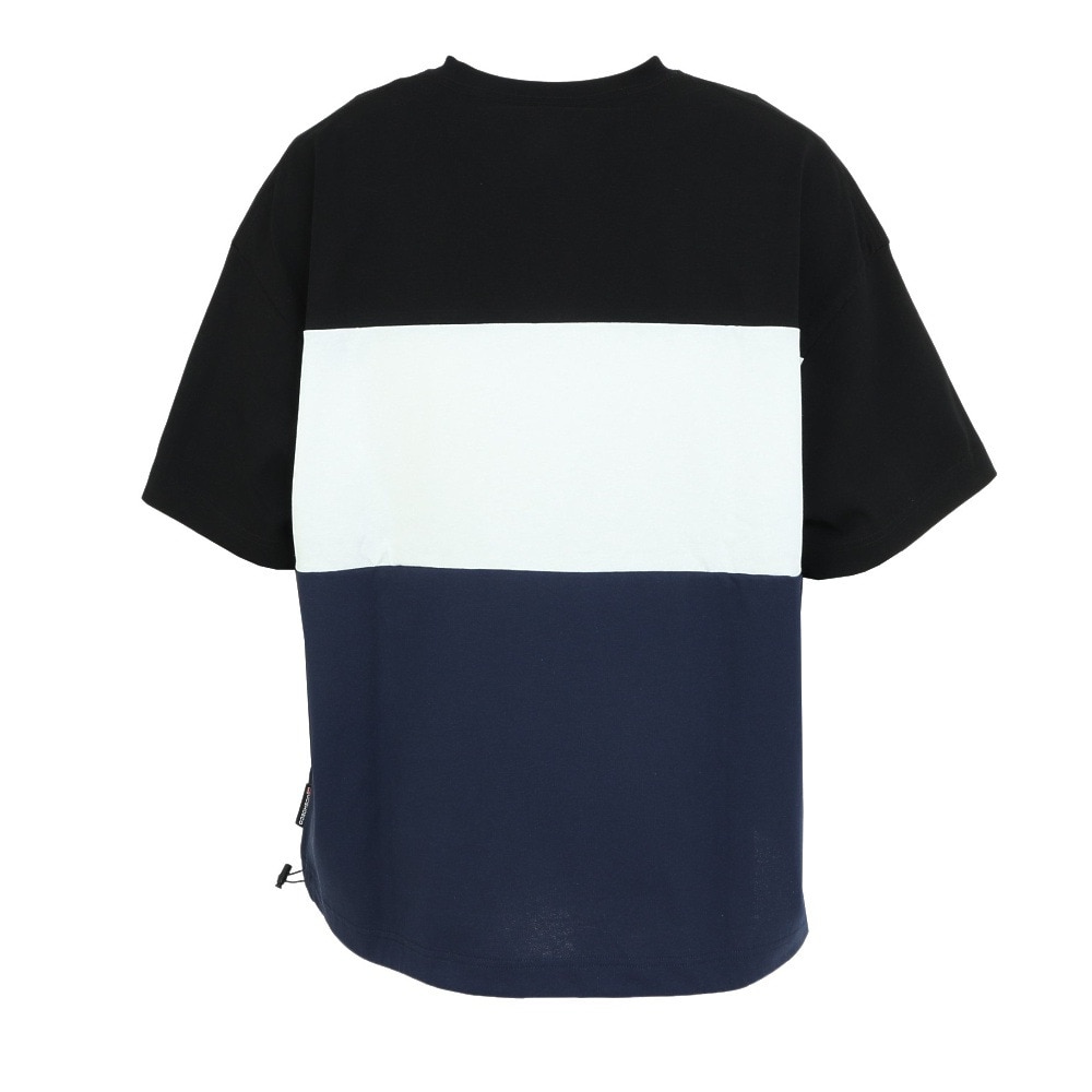 ディーシーシューズ（DC SHOES）（メンズ）23 THREE BLOCK 半袖Tシャツ 23SPDST231041BLK