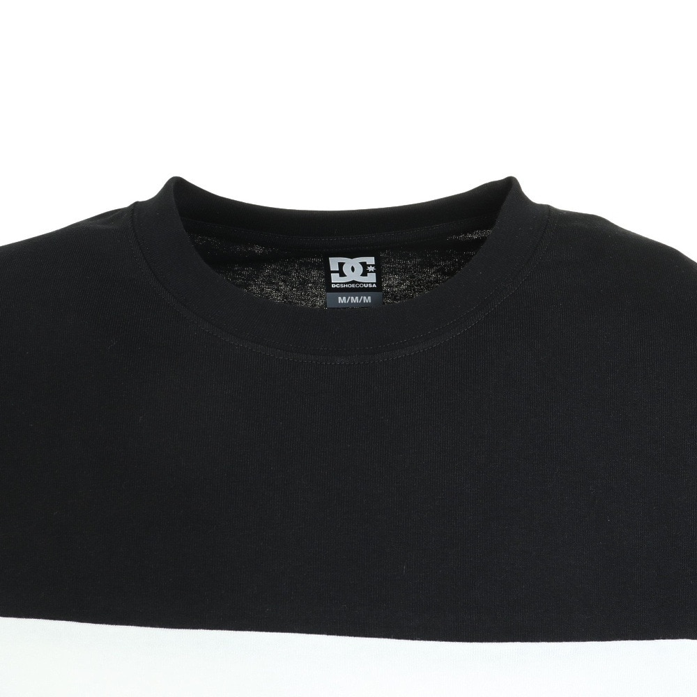 ディーシーシューズ（DC SHOES）（メンズ）23 THREE BLOCK 半袖Tシャツ 23SPDST231041BLK