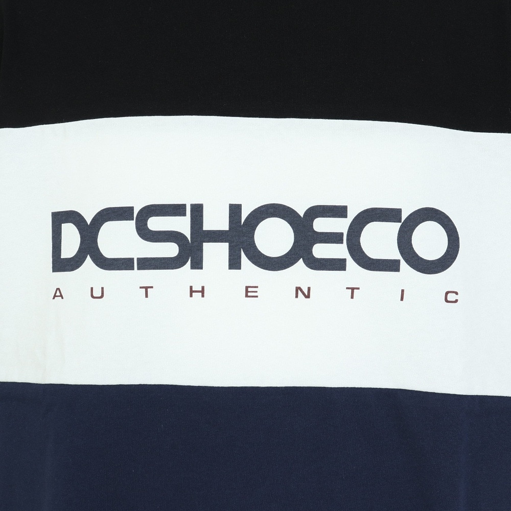 ディーシーシューズ（DC SHOES）（メンズ）23 THREE BLOCK 半袖Tシャツ 23SPDST231041BLK