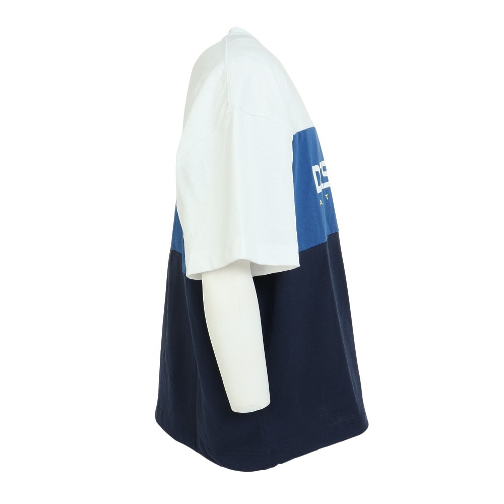 ディーシーシューズ（DC SHOES）（メンズ）23 THREE BLOCK 半袖Tシャツ 23SPDST231041WHT