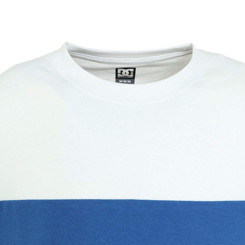 ディーシーシューズ（DC SHOES）（メンズ）23 THREE BLOCK 半袖Tシャツ 23SPDST231041WHT