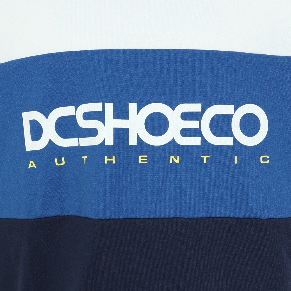 ディーシーシューズ（DC SHOES）（メンズ）23 THREE BLOCK 半袖Tシャツ 23SPDST231041WHT