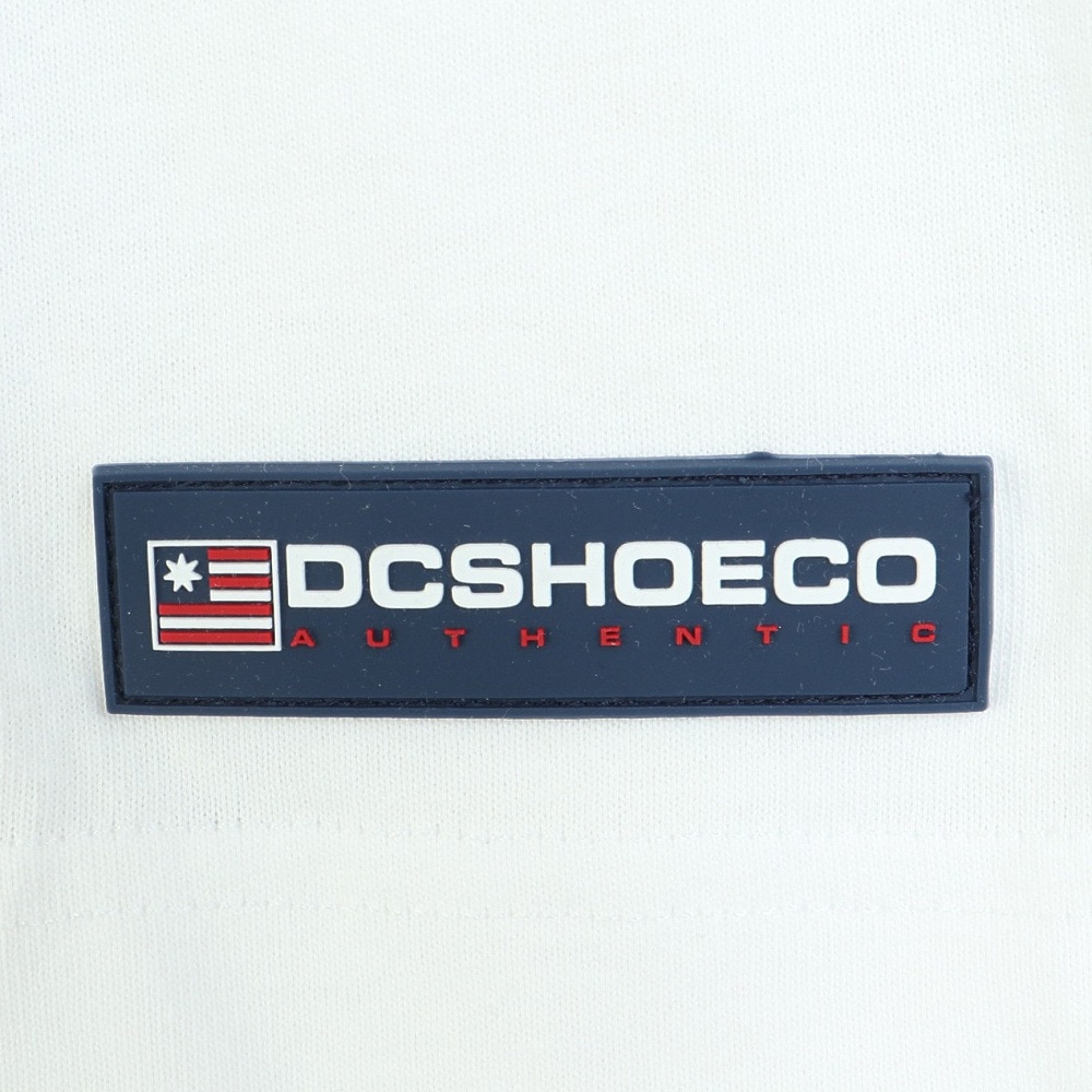 ディーシーシューズ（DC SHOES）（メンズ）23 THREE BLOCK 半袖Tシャツ 23SPDST231041WHT