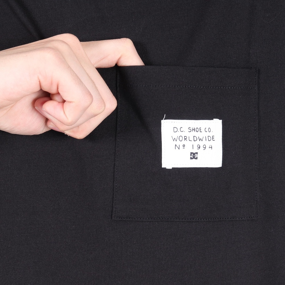 ディーシーシューズ（DC SHOES）（メンズ）半袖Tシャツ メンズ 23 POCKET SS 23SUDST232054YBLK