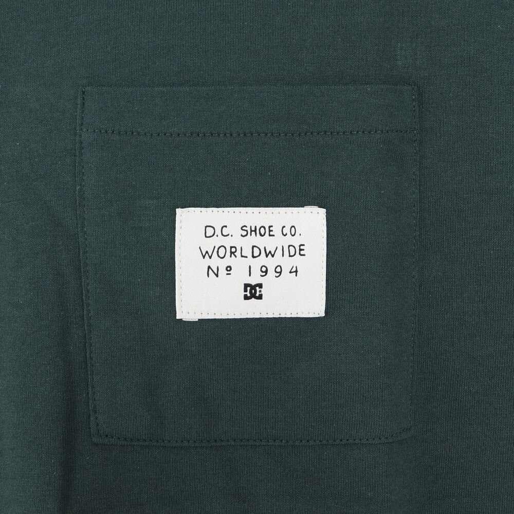ディーシーシューズ（DC SHOES）（メンズ）半袖Tシャツ メンズ 23 POCKET SS 23SUDST232054YGRN