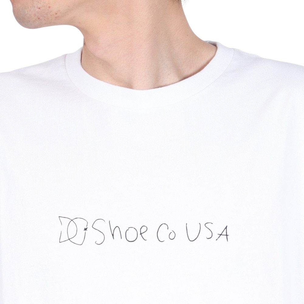 ディーシーシューズ（DC SHOES）（メンズ）半袖Tシャツ メンズ 23 HANDWRITTEN LOGO 23SUDST232056YWHT