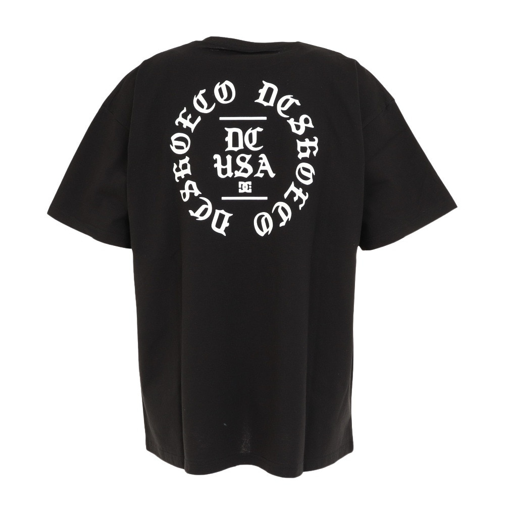 ディーシーシューズ（DC SHOES）（メンズ）半袖Tシャツ メンズ 23 CIRCLE OLDENGLISH 23SUDST232058YBLK