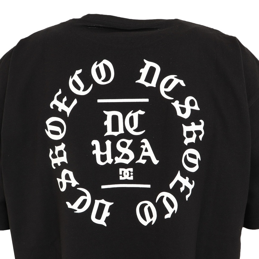 ディーシーシューズ（DC SHOES）（メンズ）半袖Tシャツ メンズ 23 CIRCLE OLDENGLISH 23SUDST232058YBLK