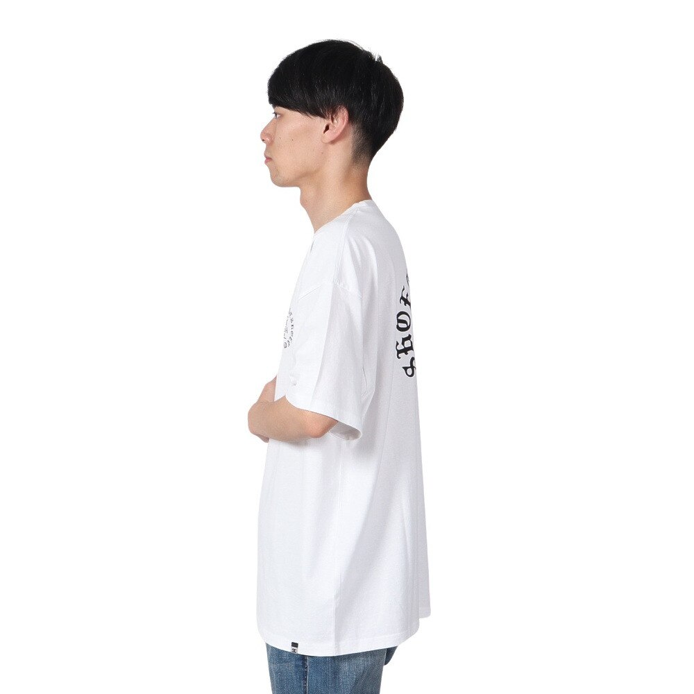 ディーシーシューズ（DC SHOES）（メンズ）半袖Tシャツ メンズ 23 CIRCLE OLDENGLISH 23SUDST232058YWHT