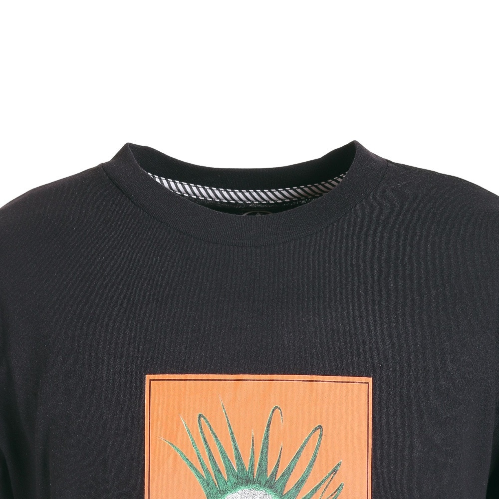 ボルコム（Volcom）（メンズ）半袖Tシャツ メンズ  アーティスト ジャスティンヘイガー  23SP AF012302 BLK