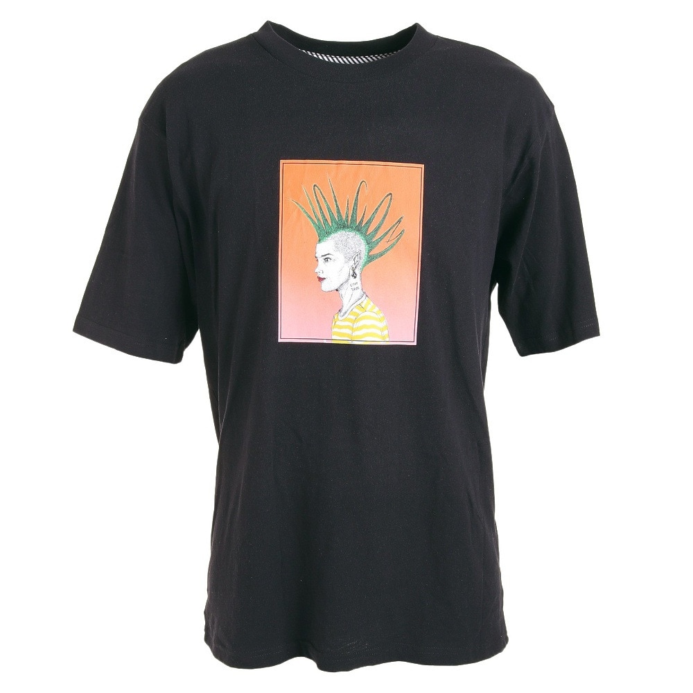 ボルコム（Volcom）（メンズ）半袖Tシャツ メンズ アーティスト ジャスティンヘイガー 23SP AF012302 BLK