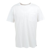 ボルコム（Volcom）（メンズ）半袖Tシャツ メンズ SOLID POCKET 23SP AF032200 WHT