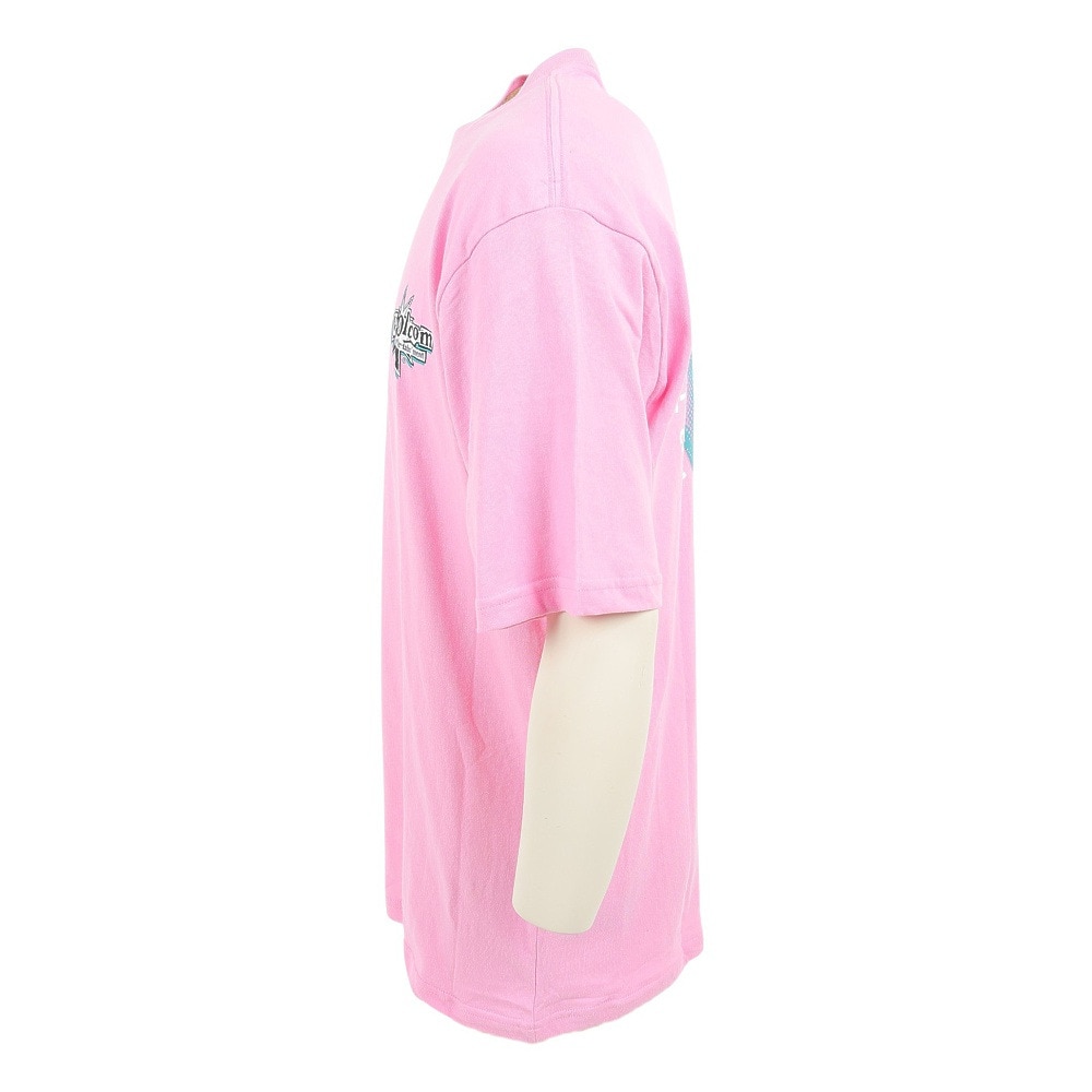 ボルコム（Volcom）（メンズ）半袖Tシャツ メンズ ENTERTAINMENT LONG PLAYING 23SP AF212301 REEF PINK