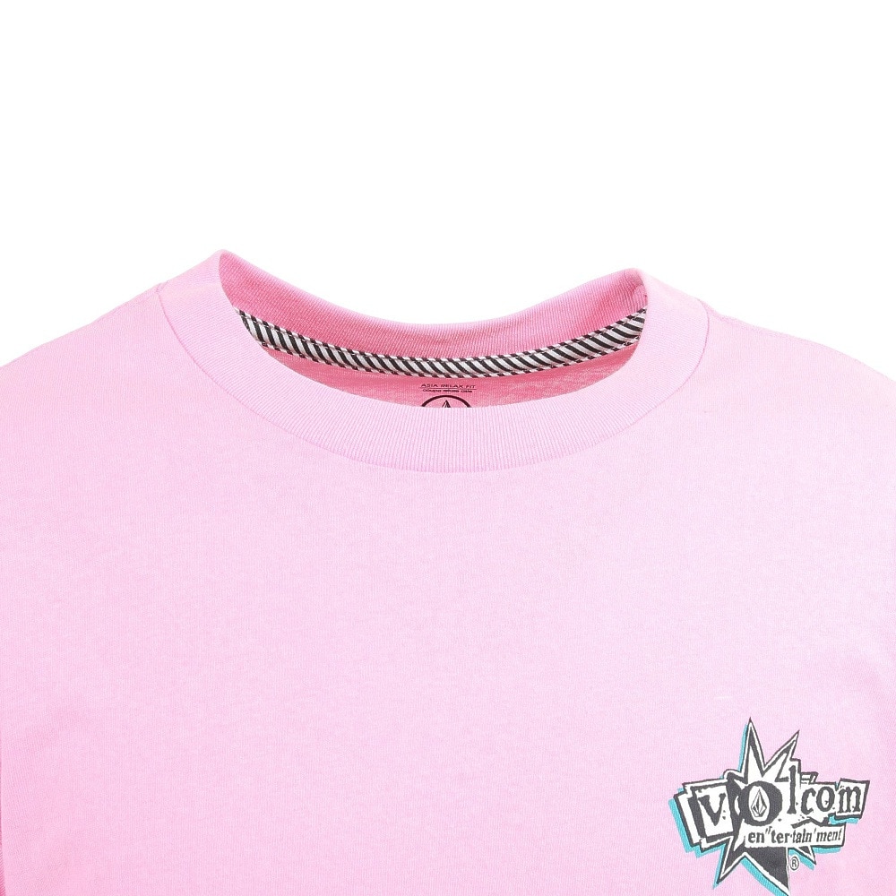 ボルコム（Volcom）（メンズ）半袖Tシャツ メンズ ENTERTAINMENT LONG PLAYING 23SP AF212301 REEF PINK