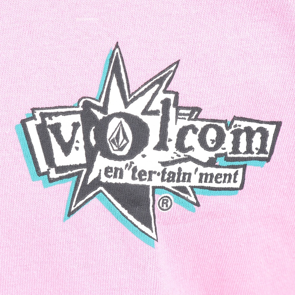 ボルコム（Volcom）（メンズ）半袖Tシャツ メンズ ENTERTAINMENT LONG PLAYING 23SP AF212301 REEF PINK