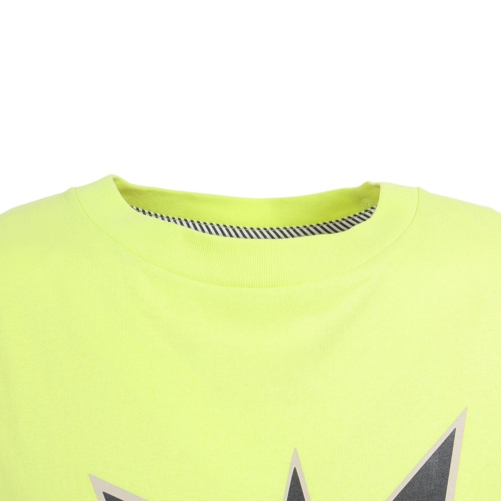 ボルコム（Volcom）（メンズ）半袖Tシャツ メンズ ENTERTAINMENT LONG PLAYING 23SP AF312301 HILIGHTER GREEN