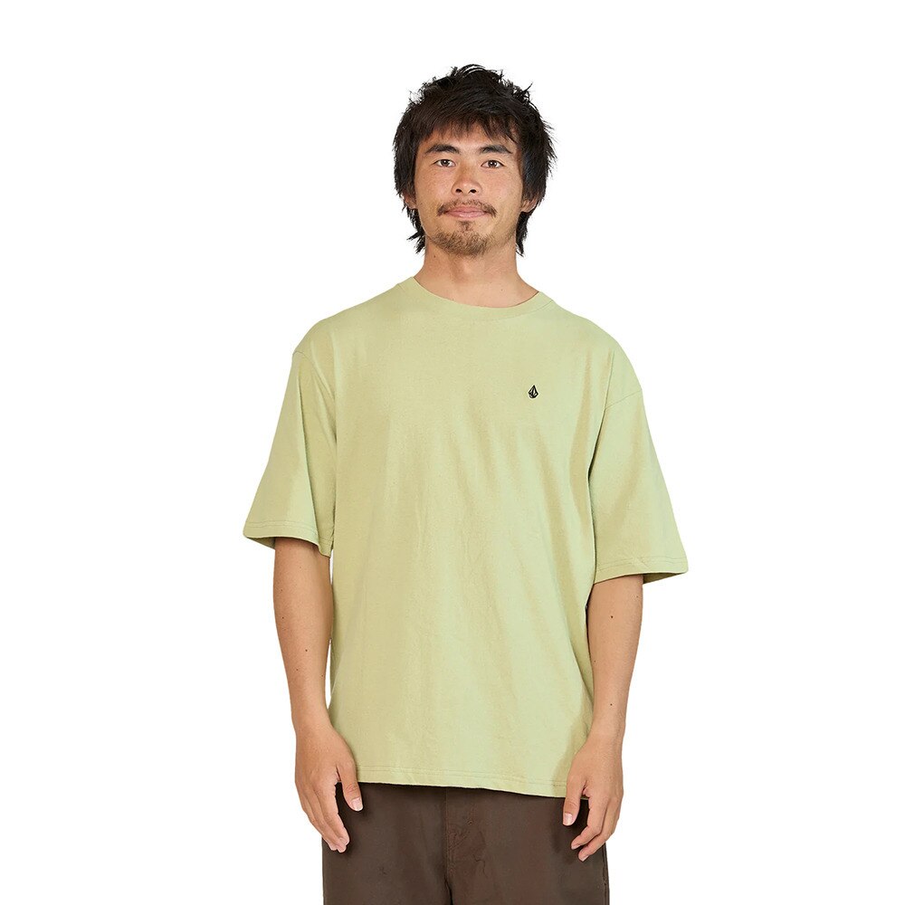 ボルコム（Volcom）（メンズ）半袖Tシャツ メンズ ボクシー ブランク  23SP AF312302 LEN
