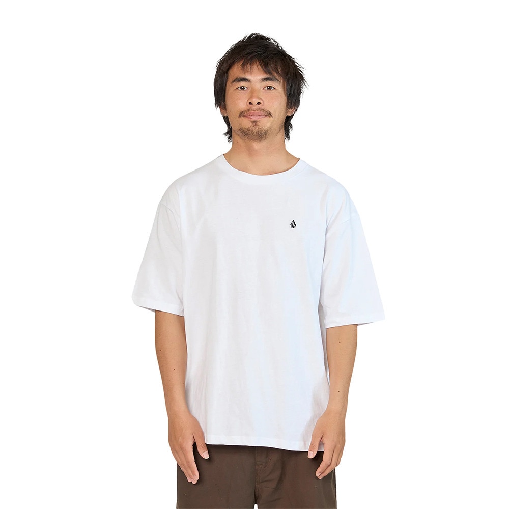 ボルコム（Volcom）（メンズ）半袖Tシャツ メンズ ボクシー ブランク 23SP AF312302 WHT