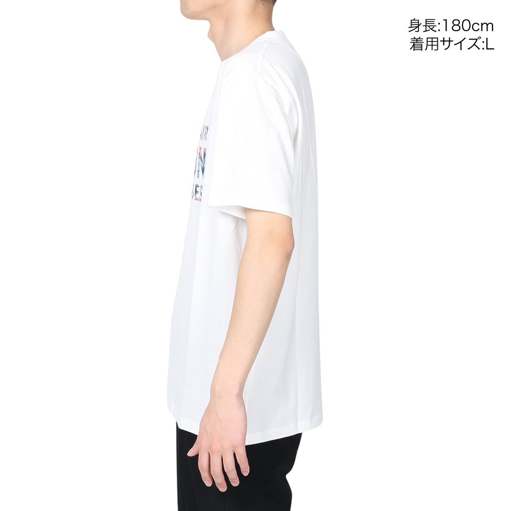 エアボーン（ARBN）（メンズ）半袖Tシャツ メンズ コットン 01 AB2023SSM-APP001WHT