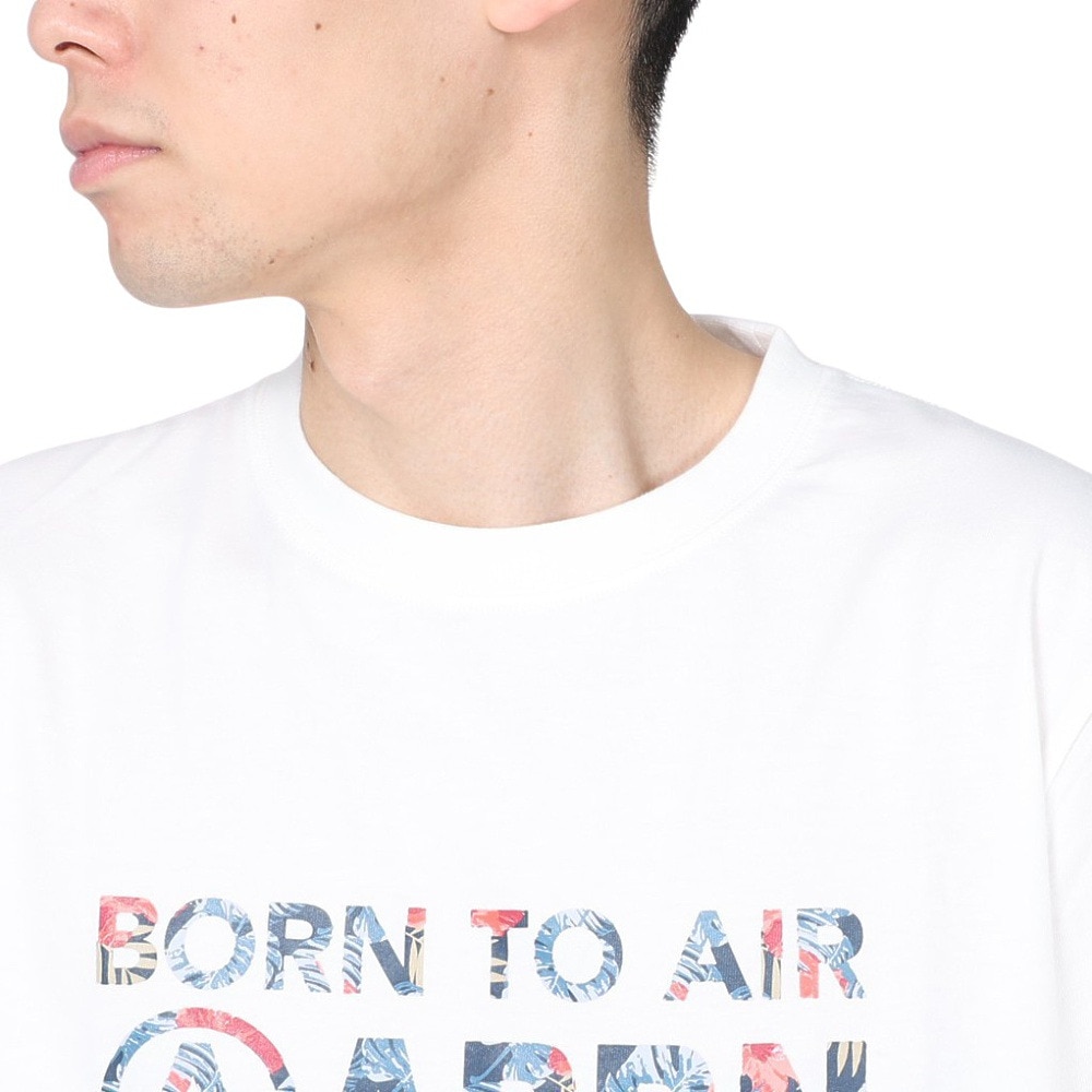 エアボーン（ARBN）（メンズ）半袖Tシャツ メンズ コットン 01 AB2023SSM-APP001WHT
