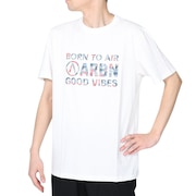 エアボーン（ARBN）（メンズ）半袖Tシャツ メンズ コットン 01 AB2023SSM-APP001WHT