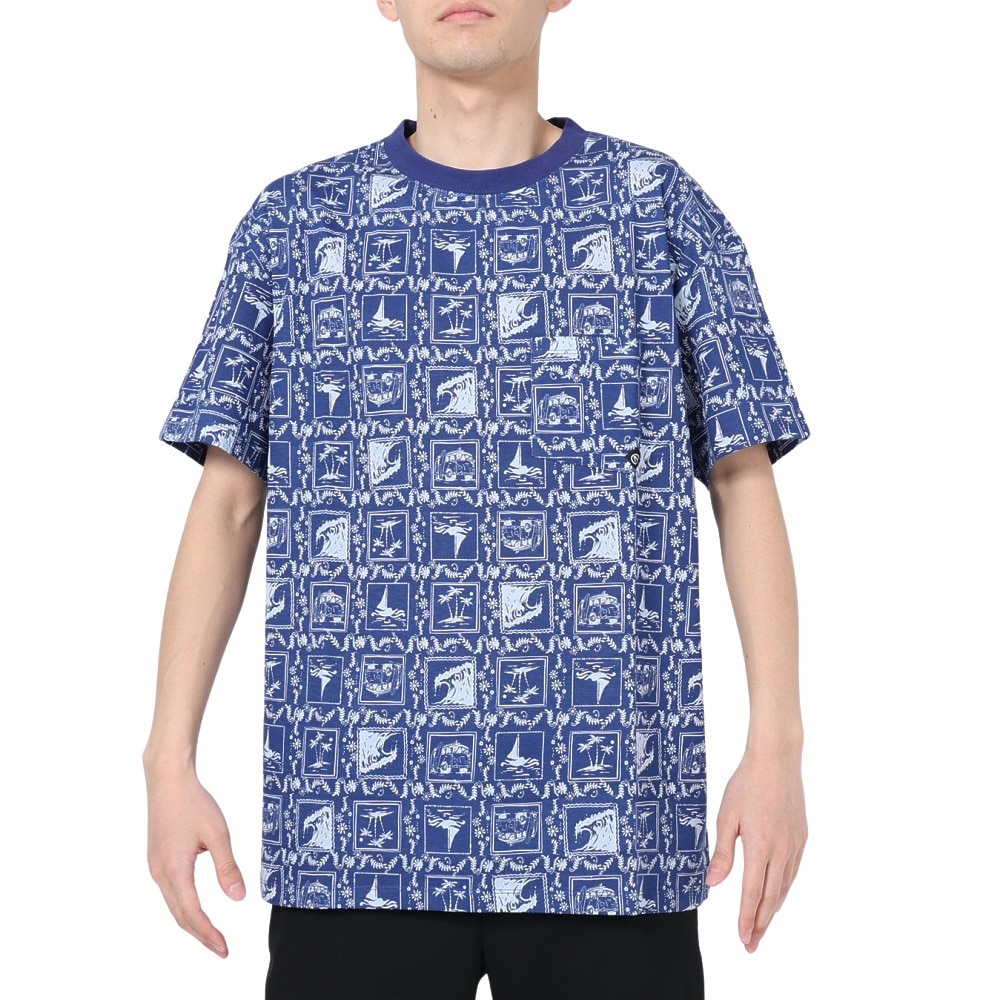 エアボーン（ARBN）（メンズ）半袖Tシャツ メンズ AB2023SSM-APP002I.BLU