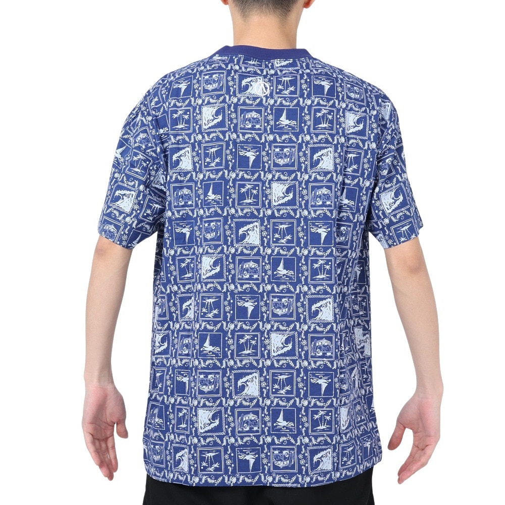 エアボーン（ARBN）（メンズ）半袖Tシャツ メンズ AB2023SSM-APP002I.BLU