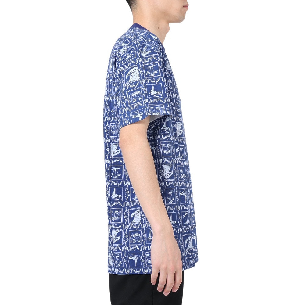 エアボーン（ARBN）（メンズ）半袖Tシャツ メンズ AB2023SSM-APP002I.BLU