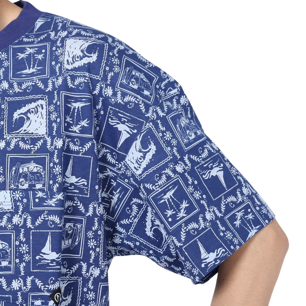 エアボーン（ARBN）（メンズ）半袖Tシャツ メンズ AB2023SSM-APP002I.BLU