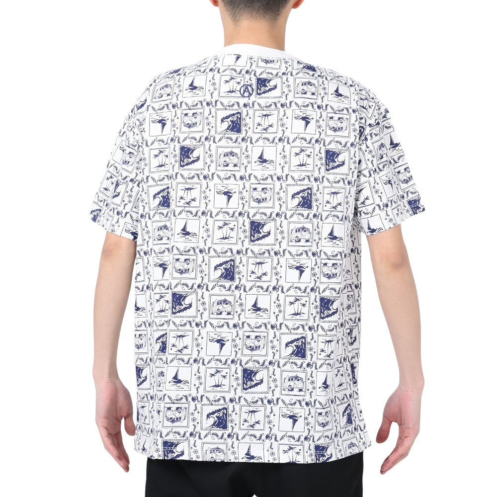 エアボーン（ARBN）（メンズ）半袖Tシャツ メンズ AB2023SSM-APP002WHT