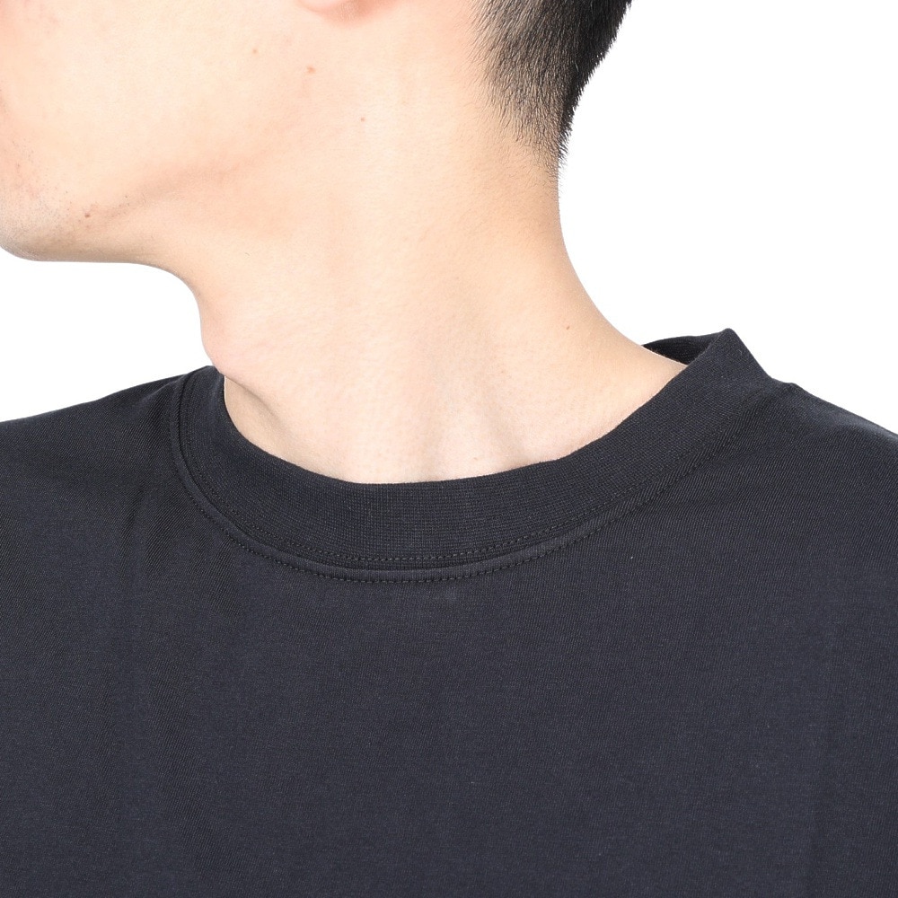 エアボーン（ARBN）（メンズ）半袖Tシャツ メンズ コットン 03 AB2023SSM-APP003BLK
